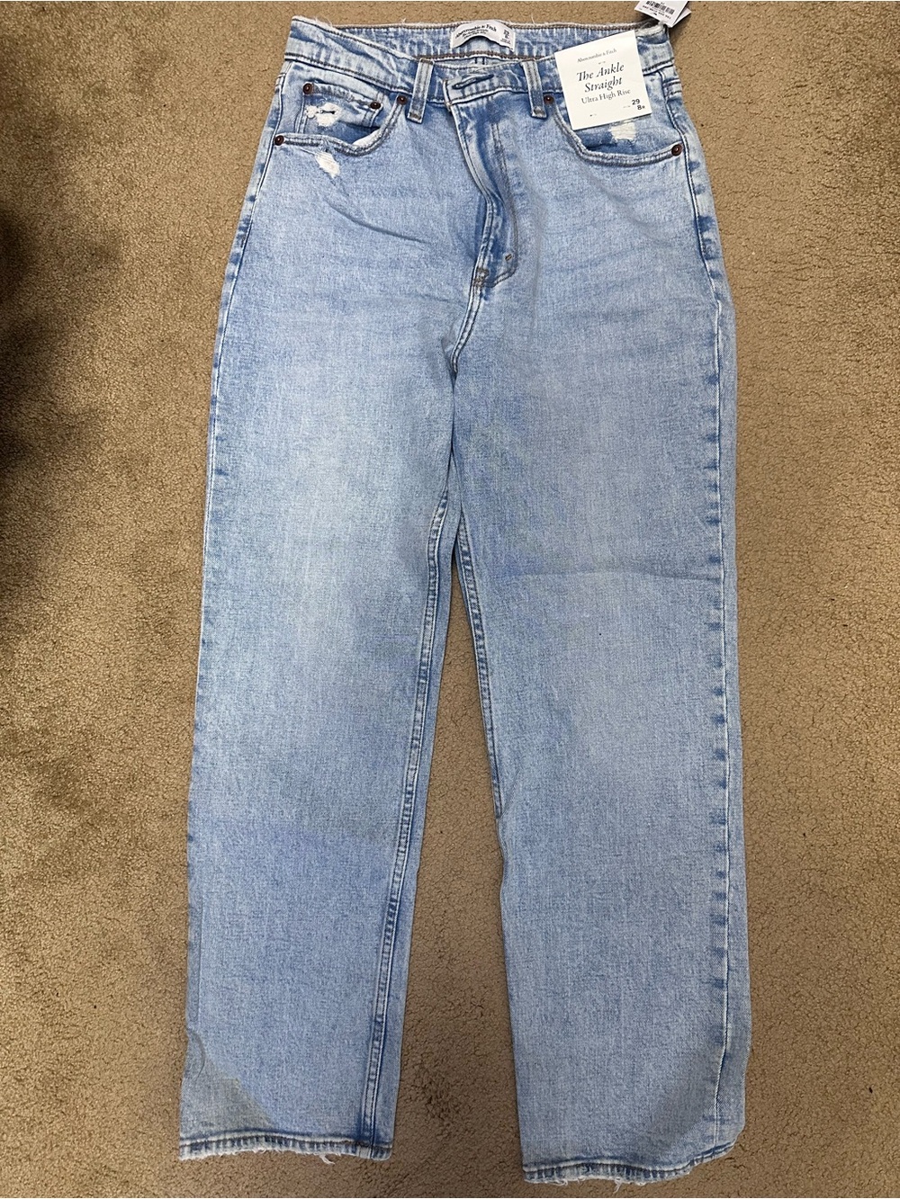 Abercrombie & Fitch The Ankle Straight - Picture 3 of 5